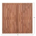 ΕΠΙΦΑΝΕΙΑ ΤΡΑΠΕΖΙΟΥ ΤΕΤΡΑΓΩΝΗ HM18136 ΞΥΛΟ TEAK--ΦΥΣΙΚΟ 70x70x4(πάχος)εκ.
