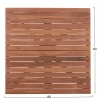 ΕΠΙΦΑΝΕΙΑ ΤΡΑΠΕΖΙΟΥ ΤΕΤΡΑΓΩΝΗ HM18137 ΞΥΛΟ TEAK--ΦΥΣΙΚΟ 80x80x4(πάχος)εκ.