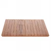 ΕΠΙΦΑΝΕΙΑ ΤΡΑΠΕΖΙΟΥ ΤΕΤΡΑΓΩΝΗ HM18137 ΞΥΛΟ TEAK--ΦΥΣΙΚΟ 80x80x4(πάχος)εκ.