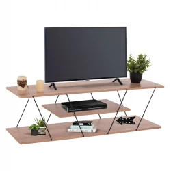 ΕΠΙΠΛΟ ΤΗΛΕΟΡΑΣΗΣ HM8922.11 TARS ΜΕΛΑΜΙΝΗ ΦΥΣΙΚΟ-ΜΑΥΡΟ 120x32x33Υεκ.