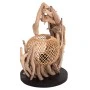 ΕΠΙΤΡΑΠΕΖΙΟ ΔΙΑΚΟΣΜΗΤΙΚΟ ΦΩΤΙΣΤΙΚΟ ASHIN HM4438 DRIFTWOOD--RATTAN 30x30x49Υεκ.