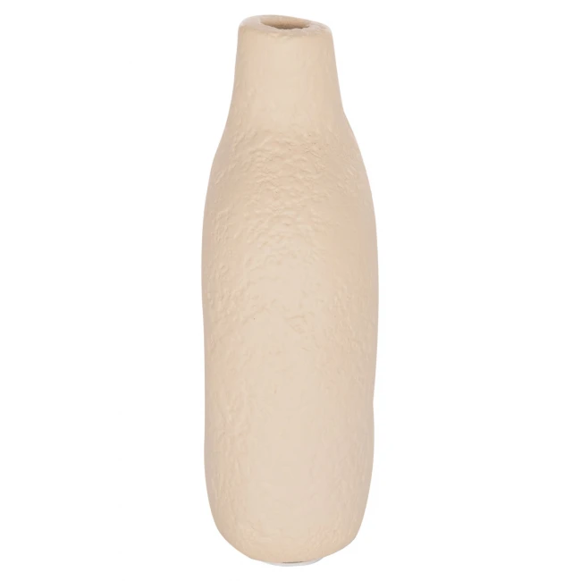 ΕΠΙΤΡΑΠΕΖΙΟ ΔΙΑΚΟΣΜΗΤΙΚΟ ΒΑΖΟ DECANT HM4667.02Μ ΤΕΡΑΚΟΤΑ ΣΕ ΚΡΕΜ--17x6.5x20Υεκ.