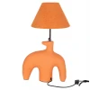ΕΠΙΤΡΑΠΕΖΙΟ ΦΩΤΙΣΤΙΚΟ BOFEL HM4697 ΤΕΡΑΚΟΤΑ ΠΟΡΤΟΚΑΛΙ-ΚΑΠΕΛΟ TEDDY ΥΦΑΣΜΑ 30x8x52Υεκ