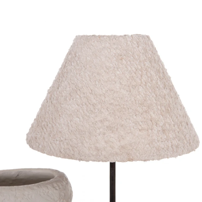 ΕΠΙΤΡΑΠΕΖΙΟ ΦΩΤΙΣΤΙΚΟ BOFEL HM4699.03 ΤΕΡΑΚΟΤΑ ΑΝΟΙΧΤΟ ΓΚΡΙ-ΚΑΠΕΛΟ TEDDY 33x14x54Υεκ