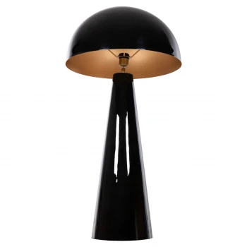 ΦΩΤΙΣΤΙΚΟ ΔΑΠΕΔΟΥ SMUSH HM4256.04 ΜΕΤΑΛΛΟ ΜΑΥΡΟ-ΡΥΘΜΙΖΟΜΕΝΟ ΚΑΠΕΛΟ Φ50x100Υ