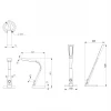 ΦΩΤΙΣΤΙΚΟ ΓΡΑΦΕΙΟΥ LED BLAIN PRO HM4451.02 ΜΑΥΡΟ ΧΡΩΜΑ 34,3x18,3x42,5Υεκ.