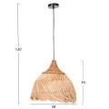 ΦΩΤΙΣΤΙΚΟ ΟΡΟΦΗΣ ΑΠΟ ΙΝΕΣ MENDONG GRASS ΣΕ ΦΥΣΙΚΟ 40x40x40Yεκ.HM7776