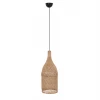 ΦΩΤΙΣΤΙΚΟ ΟΡΟΦΗΣ CARBOY HM7884 ΚΡΕΜΑΣΤΟ ΑΠΟ RATTAN ΣΕ ΦΥΣΙΚΟ ΧΡΩΜΑ Φ28x163,5Yεκ.
