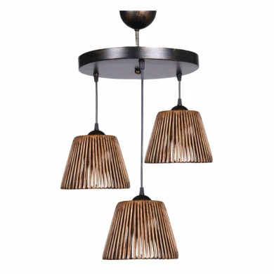 ΦΩΤΙΣΤΙΚΟ ΟΡΟΦΗΣ ΕΣΩΤΕΡΙΚΟΥ ΧΩΡΟΥ ΚΡΕΜΑΣΤΟ 3ΦΩΤΟ ΜΠΡΟΝΖΕ HM7481 20x16x90Υεκ.