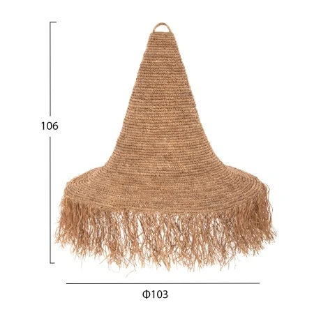 ΦΩΤΙΣΤΙΚΟ ΟΡΟΦΗΣ ΚΡΕΜΑΣΤΟ HM4033 RATTAN ΣΕ ΦΥΣΙΚΟ Φ103x84,5-106Yεκ.