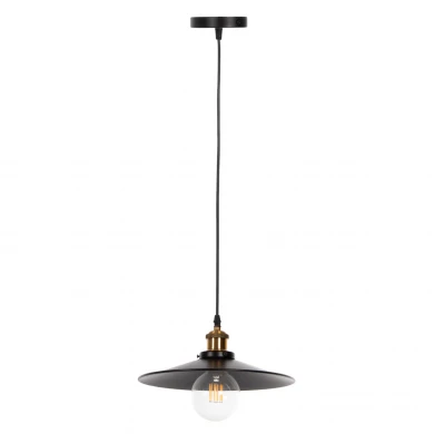 ΦΩΤΙΣΤΙΚΟ ΟΡΟΦΗΣ ΚΡΕΜΑΣΤΟ HM4162 ΜΑΥΡΟ ΜΕΤΑΛΛΟ-ΧΡΥΣΗ ΛΕΠΤΟΜΕΡΕΙΑ Φ30x109Υεκ