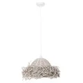 ΦΩΤΙΣΤΙΚΟ ΟΡΟΦΗΣ ΚΡΕΜΑΣΤΟ HM4349 SEAGRASS ΣΕ WHITEWASH ΧΡΩΜΑ Φ60x25Υεκ.