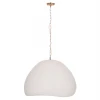 ΦΩΤΙΣΤΙΚΟ ΟΡΟΦΗΣ ΚΡΕΜΑΣΤΟ JAYLEN HM4703.02L FIBER CEMENT ΛΕΥΚΟ 65x55x45Υεκ.