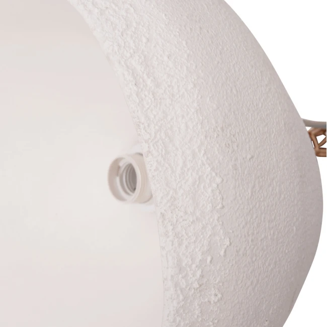 ΦΩΤΙΣΤΙΚΟ ΟΡΟΦΗΣ ΚΡΕΜΑΣΤΟ JAYLEN HM4703.02S FIBER CEMENT ΛΕΥΚΟ