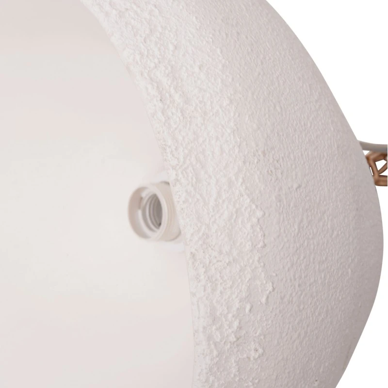 ΦΩΤΙΣΤΙΚΟ ΟΡΟΦΗΣ ΚΡΕΜΑΣΤΟ JAYLEN HM4703.02S FIBER CEMENT ΛΕΥΚΟ