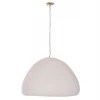 ΦΩΤΙΣΤΙΚΟ ΟΡΟΦΗΣ ΚΡΕΜΑΣΤΟ JAYLEN HM4703.02XL FIBER CEMENT ΛΕΥΚΟ 74x68x50-70Υεκ.