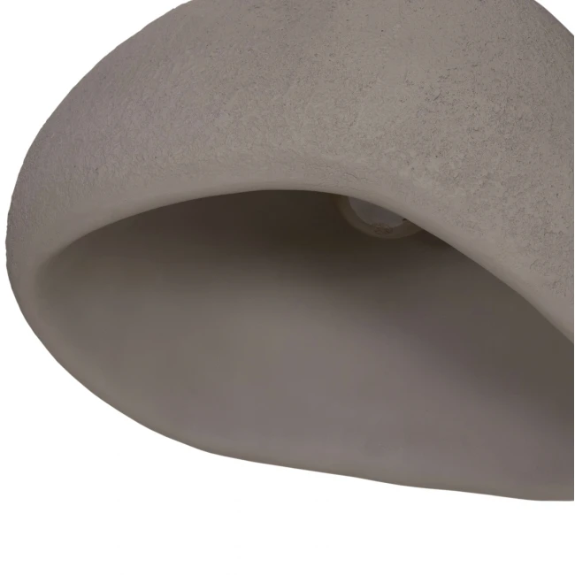 ΦΩΤΙΣΤΙΚΟ ΟΡΟΦΗΣ ΚΡΕΜΑΣΤΟ JAYLEN HM4703.03L FIBER CEMENT ΓΚΡΙ 65x55x45Υεκ.