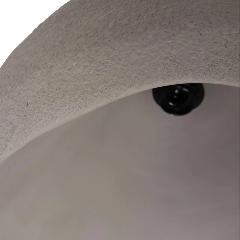ΦΩΤΙΣΤΙΚΟ ΟΡΟΦΗΣ ΚΡΕΜΑΣΤΟ JAYLEN HM4703.03S FIBER CEMENT ΓΚΡΙ 44x39x30Υεκ.