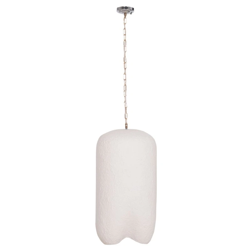 ΦΩΤΙΣΤΙΚΟ ΟΡΟΦΗΣ ΚΡΕΜΑΣΤΟ LOGKY HM4704.02L--FIBER CEMENT ΛΕΥΚΟ 35x35x67Υεκ