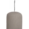ΦΩΤΙΣΤΙΚΟ ΟΡΟΦΗΣ ΚΡΕΜΑΣΤΟ LOGKY HM4704.03L--FIBER CEMENT ΓΚΡΙ 35x35x67Υεκ