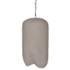 ΦΩΤΙΣΤΙΚΟ ΟΡΟΦΗΣ ΚΡΕΜΑΣΤΟ LOGKY HM4704.03L--FIBER CEMENT ΓΚΡΙ 35x35x67Υεκ