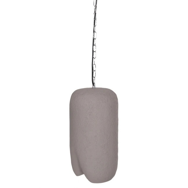 ΦΩΤΙΣΤΙΚΟ ΟΡΟΦΗΣ ΚΡΕΜΑΣΤΟ LOGKY HM4704.03S--FIBER CEMENT ΓΚΡΙ Φ24x47Υεκ