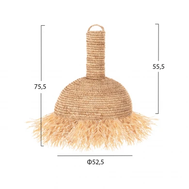 ΦΩΤΙΣΤΙΚΟ ΟΡΟΦΗΣ ΚΡΕΜΑΣΤΟ ΜΕ ΚΡΟΣΙΑ HM7856 ΙΝΕΣ ΦΟΙΝΙΚΑ ΑΠΟΞΗΡΑΜΕΝΕΣ Φ52,5x55,5Yεκ