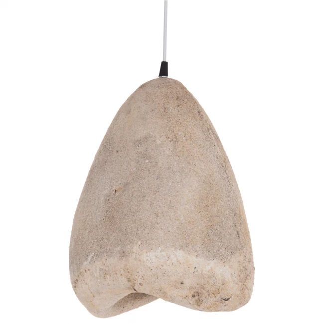 ΦΩΤΙΣΤΙΚΟ ΟΡΟΦΗΣ ΜΕ ΟΨΗ ΠΕΤΡΑΣ STONER (S) HM4417 ΣΚΟΥΡΟ ΜΠΕΖ 35x27x40Υεκ.