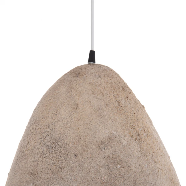 ΦΩΤΙΣΤΙΚΟ ΟΡΟΦΗΣ ΜΕ ΟΨΗ ΠΕΤΡΑΣ STONER (S) HM4417 ΣΚΟΥΡΟ ΜΠΕΖ 35x27x40Υεκ.