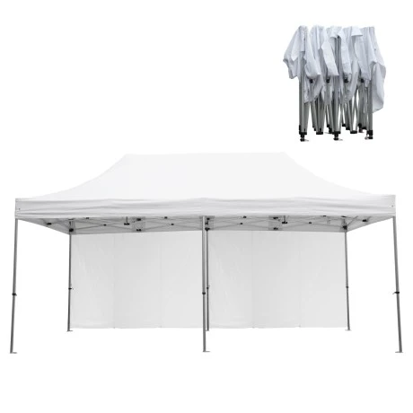GAZEBO ΕΠΑΓΓΕΛΜΑΤΙΚΟ ΒΑΡΕΩΣ ΤΥΠΟΥ CRESSEN HM21099 ΠΤΥΣΣΟΜΕΝΟ ΑΛΟΥΜΙΝΙΟΥ 3x6x3,4Yμ