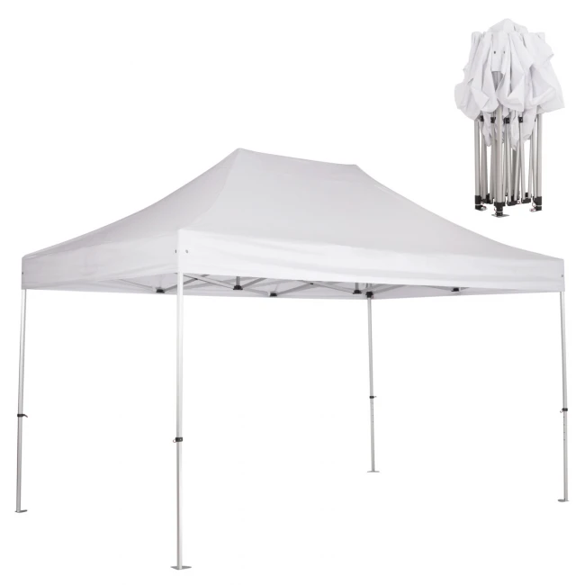 GAZEBO ΕΠΑΓΓΕΛΜΑΤΙΚΟ ΒΑΡΕΩΣ ΤΥΠΟΥ CRESSEN HM6306 ΠΤΥΣΣΟΜΕΝΟ ΑΛΟΥΜΙΝΙΟΥ 3x4,5x3,4Y