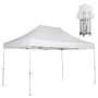 GAZEBO ΕΠΑΓΓΕΛΜΑΤΙΚΟ ΒΑΡΕΩΣ ΤΥΠΟΥ CRESSEN HM6306 ΠΤΥΣΣΟΜΕΝΟ ΑΛΟΥΜΙΝΙΟΥ 3x4,5x3,4Y