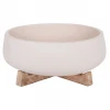 ΓΛΑΣΤΡΑ ΕΣ.ΧΩΡΟΥ FRELLO HM4674.02M ΛΕΥΚΟ FIBER CEMENT--TEAK ΒΑΣΗ 27x26,5x12Υεκ.