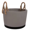 ΓΛΑΣΤΡΑ ΕΣ. ΧΩΡΟΥ ΣΕΙΡΑ TRYLL HM4690L FIBER CEMENT ΓΚΡΙ & ΣΧΟΙΝΙ Φ40x25,5Υεκ.