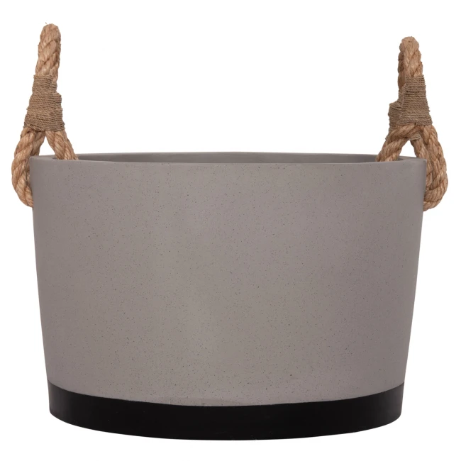 ΓΛΑΣΤΡΑ ΕΣ. ΧΩΡΟΥ ΣΕΙΡΑ TRYLL HM4690L FIBER CEMENT ΓΚΡΙ & ΣΧΟΙΝΙ Φ40x25,5Υεκ.