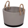 ΓΛΑΣΤΡΑ ΕΣ. ΧΩΡΟΥ ΣΕΙΡΑ TRYLL HM4690L FIBER CEMENT ΓΚΡΙ & ΣΧΟΙΝΙ Φ40x25,5Υεκ.