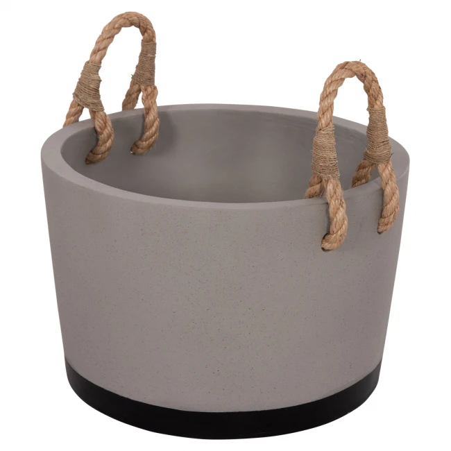 ΓΛΑΣΤΡΑ ΕΣ. ΧΩΡΟΥ ΣΕΙΡΑ TRYLL HM4690L FIBER CEMENT ΓΚΡΙ & ΣΧΟΙΝΙ Φ40x25,5Υεκ.