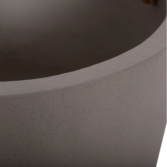 ΓΛΑΣΤΡΑ ΕΣ. ΧΩΡΟΥ ΣΕΙΡΑ TRYLL HM4690L FIBER CEMENT ΓΚΡΙ & ΣΧΟΙΝΙ Φ40x25,5Υεκ.