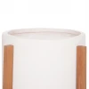 ΓΛΑΣΤΡΑ ΕΣΩΤ.ΧΩΡΟΥ HOFF HM4682.02M FIBER CEMENT ΛΕΥΚΟ-TEAK ΒΑΣΗ Φ40x39Υεκ