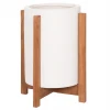ΓΛΑΣΤΡΑ ΕΣΩΤ.ΧΩΡΟΥ HOFF HM4682.02S FIBER CEMENT ΛΕΥΚΟ-TEAK ΒΑΣΗ Φ33x42Υεκ