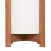 ΓΛΑΣΤΡΑ ΕΣΩΤ.ΧΩΡΟΥ HOFF HM4682.02S FIBER CEMENT ΛΕΥΚΟ-TEAK ΒΑΣΗ Φ33x42Υεκ