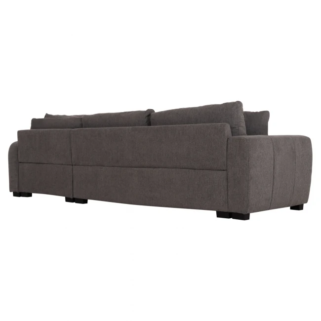 ΓΩΝΙΑΚΟΣ ΚΑΝΑΠΕΣ ΑΝΑΣΤΡΕΨΙΜΟΣ MEDEL HM3288.01 ΓΚΡΙ P.E. ΥΦΑΣΜΑ 290x208x80Υεκ