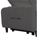 ΓΩΝΙΑΚΟΣ ΚΑΝΑΠΕΣ ΜΕ RECLINE ORACLE HM3290.01 ΓΚΡΙ ΥΦΑΣΜΑ 260x260x90(κάθισμα)x94Υεκ.