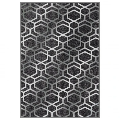 ΧΑΛΙ ΣΑΛΟΝΙΟΥ ΜΕ ΚΡΟΣΙΑ JOSIANE ΓΚΡΙ HM7676.31 80X150εκ.