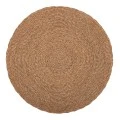 ΧΑΛΙ ΣΤΡΟΓΓΥΛΟ CRATER HM7848 MENDONG GRASS ΣΕ ΦΥΣΙΚΟ ΧΡΩΜΑ Φ120εκ.