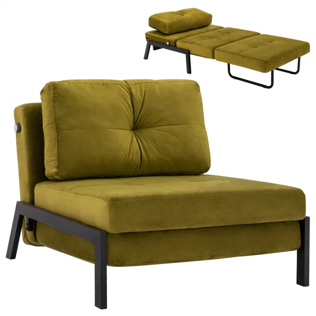 HM3078.13 ΠΟΛΥΘΡΟΝΑ ΚΡΕΒΑΤΙ, ΒΕΛΟΥΔΟ ΛΑΔΙ  95x92x66Υ εκ.