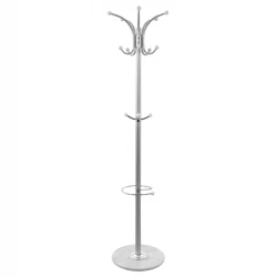 ΚΑΛΟΓΕΡΟΣ ΜΕΤΑΛΛΙΚΟΣ SHIA HM0038.40 ΠΕΡΙΣΤΡΕΦΟΜΕΝΟΣ ΑΣΗΜΙ ΜΕ ΜΑΡΜΑΡΟ Φ.37x170 εκ.