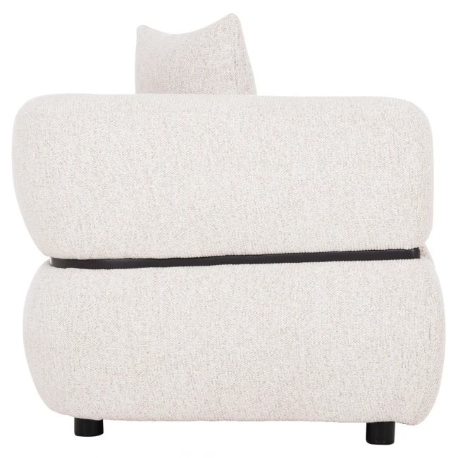 ΚΑΝΑΠΕΣ 2-ΘΕΣΙΟΣ ARCTIS HM3328.02 ΑΝΟΙΧΤΟ ΜΠΕΖ ΥΦΑΣΜΑ 169x88x88Υεκ.