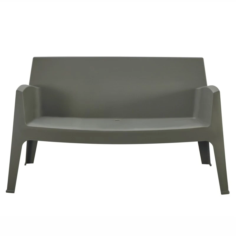 ΚΑΝΑΠΕΣ 2-ΘΕΣΙΟΣ ΠΟΛΥΠΡΟΠΥΛΕΝΙΟΥ SLEEK HM6366.05 ΧΡΩΜΑ DARK OLIVE 133x68x73Υεκ.