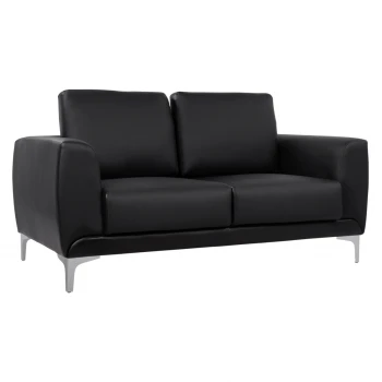 ΚΑΝΑΠΕΣ 2ΘΕΣΙΟΣ KΕΝΖΙΕ HM3121.21 ΜΕ ΜΑΥΡΟ PU 142x81x81 εκ.